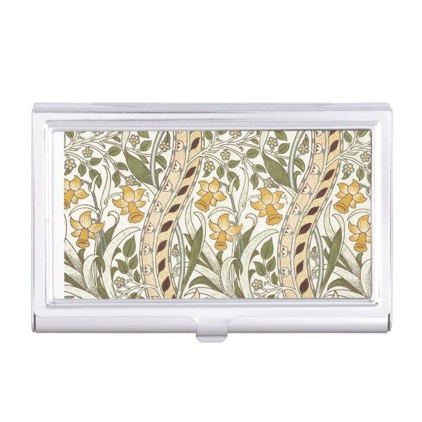 William Morris Daffodil Garden Flower Classic Bota  Case