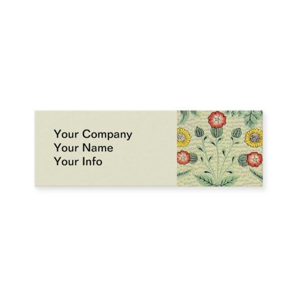 William Morris Daisy Floral Wallpaper Pattern Mini