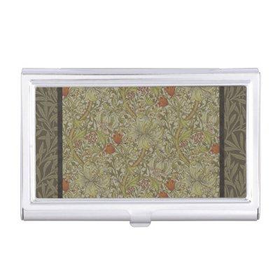 William Morris Floral lily willow art print design  Holder