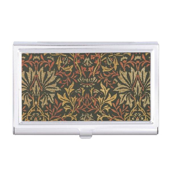 William Morris Flower Garden Tapestry  Case