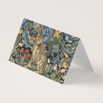 William Morris Forest Rabbit Floral Art Nouveau