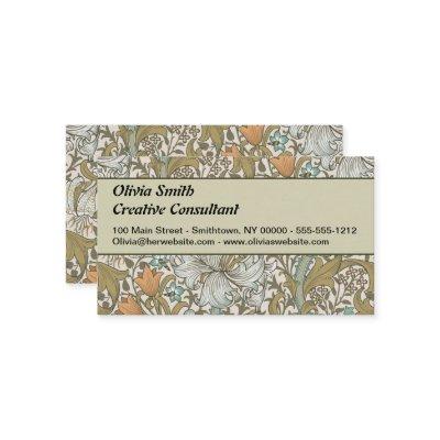 William Morris Golden Lily Blue Gold Classic