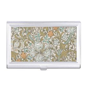 William Morris Golden Lily Blue Gold Classic  Case