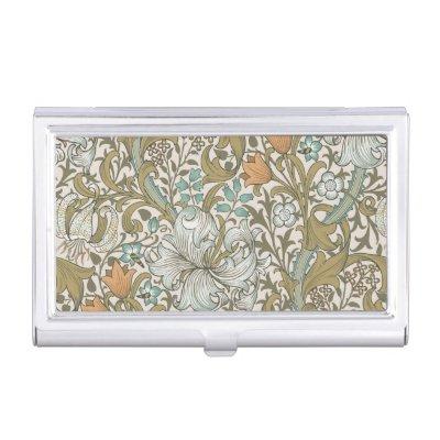 William Morris Golden Lily Blue Gold Classic  Case