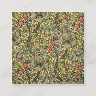 William Morris Golden Lily Restored Pattern Square