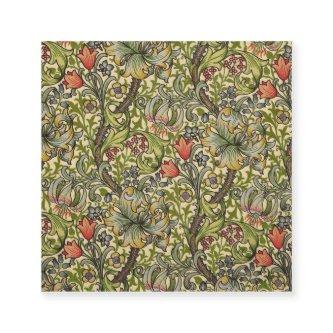 William Morris Golden Lily Restored Pattern Square