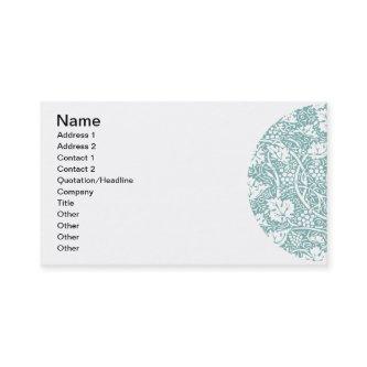 William Morris Grape Pattern Teal Turquoise