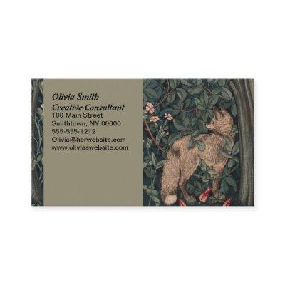 William Morris Greenery Fox Wildlife
