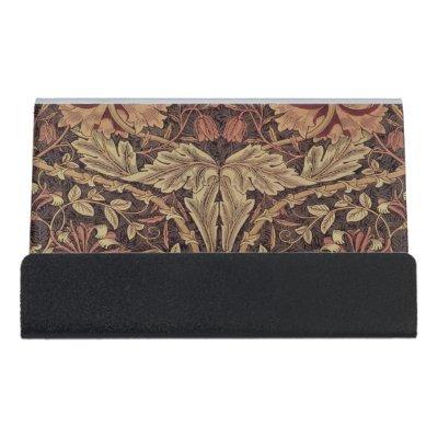 William Morris Honeysuckle Classic English Art Desk  Holder