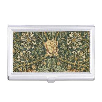 William Morris Honeysuckle Green Floral  Case