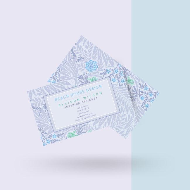 William Morris - Larkspur - Elegant Purple Floral