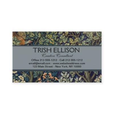 William Morris Pheasant Bird Tree Woodland