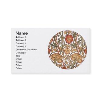 William Morris Pink Rose Flower Wallpaper Pattern
