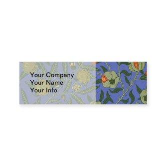William Morris Pomegranate Blue Colorful Wallpaper Mini