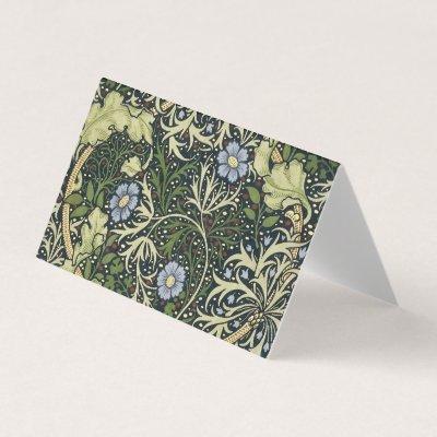 William Morris Seaweed Pattern Floral Vintage Art