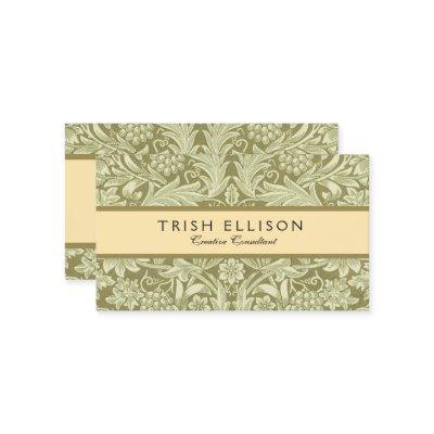 William Morris Sunflower Green Flower