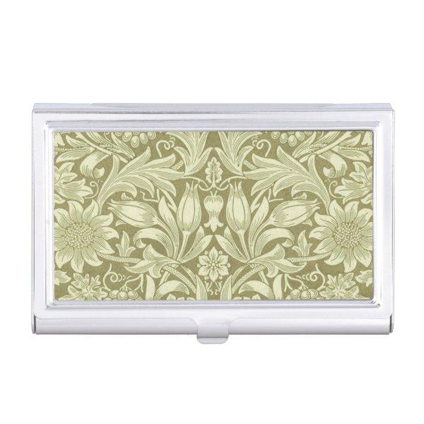 William Morris Sunflower Green Flower   Case