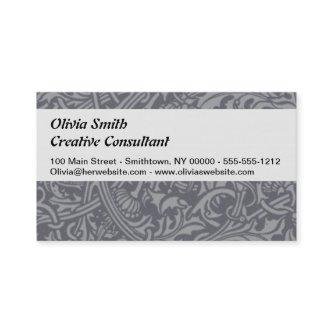 William Morris Thistle Floral Wallpaper Flower Art