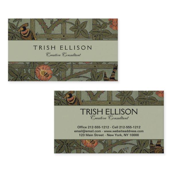 William Morris Trellis Wallpaper Art