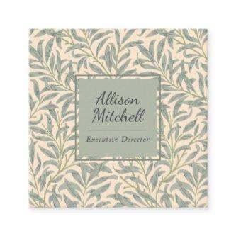 William Morris Willow Bough Elegant Botanical Square