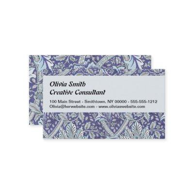 William Morris Windrush blue floral flowers