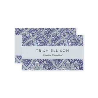 William Morris Windrush blue floral flowers