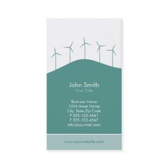 Wind power - aqua turbines  template