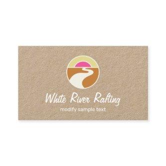 Winding River Horizon Nature Logo