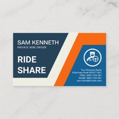 Winding Route Taxi Pathways Ride Share