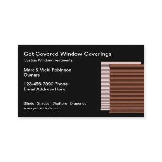 Window Blinds theme Calling Cards"