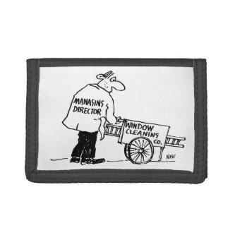 Window Cleaner with Window Cleaning Cart Trifold Wallet