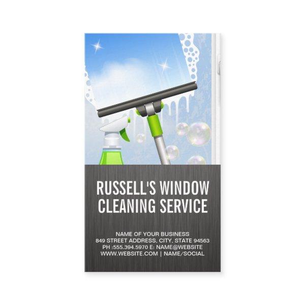 Window Cleaning Service | Squeegee and Soap