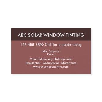 Window Tinting