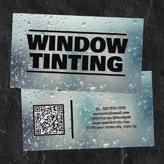 Window Tinting Custom QR