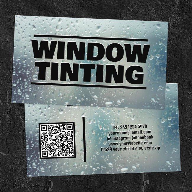 Window Tinting Custom QR