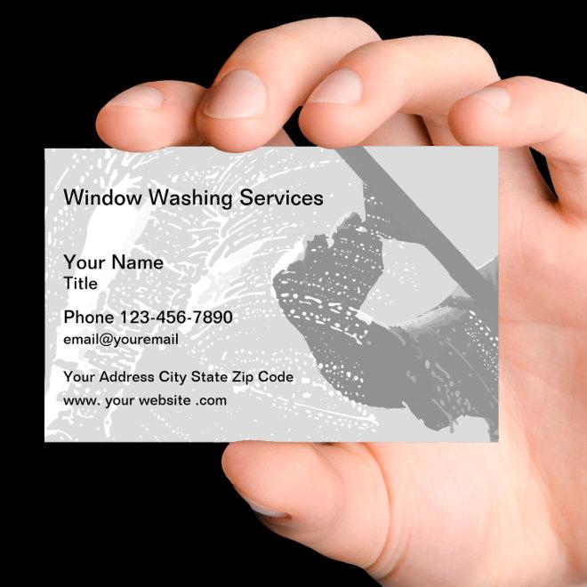 Window Washer Cleaning Service