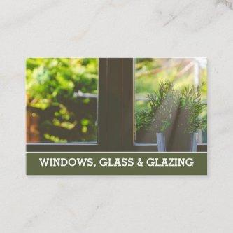 Windows and Glazing Calling Card.