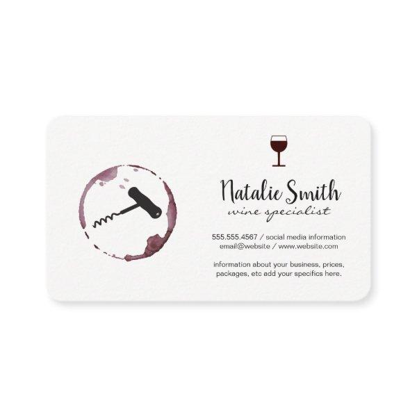 Wine and Cork Screw