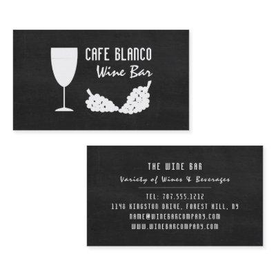 Wine And Grapes, Chalkboard Wine Bar/Winery