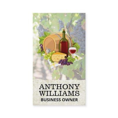 Wine Barrel Chees Grapes
