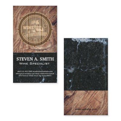 Wine Barrel Wood Marble