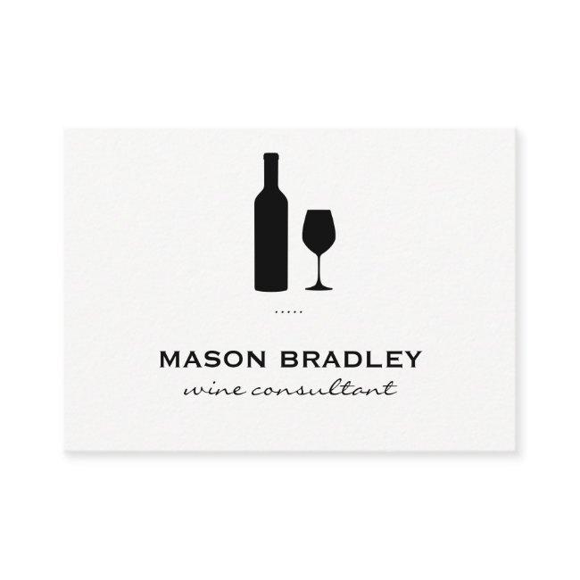 Wine Bottle and Glass