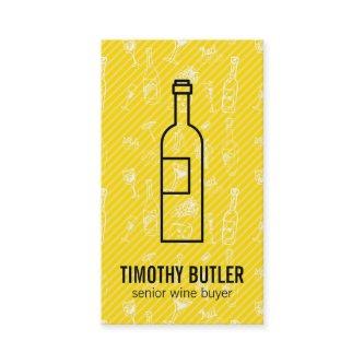 Wine Bottle and Wine Accessory Patterns