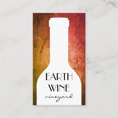 Wine Bottle Chic Rustic Background