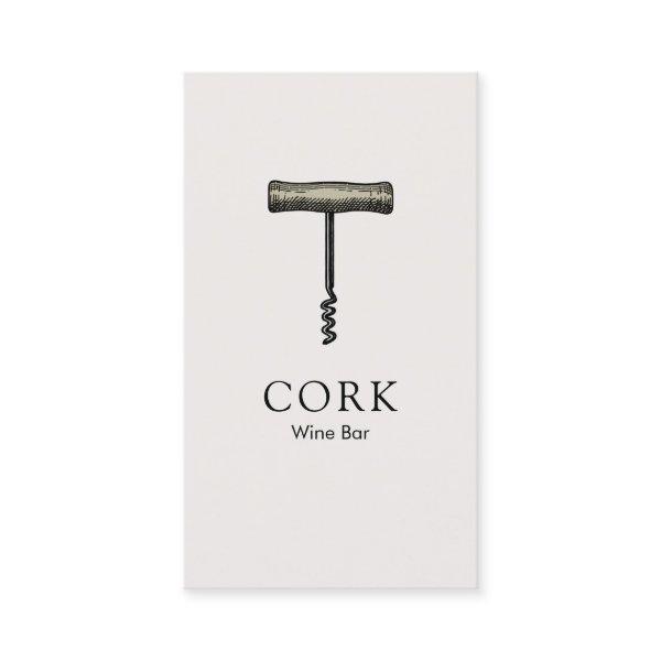 Wine Bottle  Corkscrew