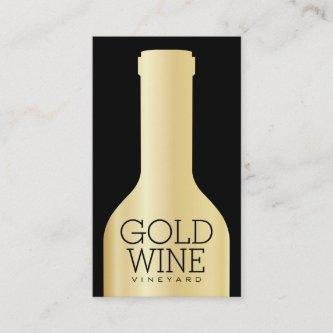 Wine Bottle | Golden