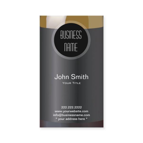Wine Bottle Label Wine