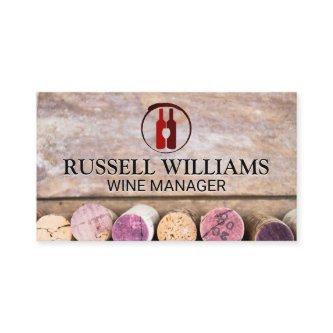 Wine Bottles and Glass | Corks on Table