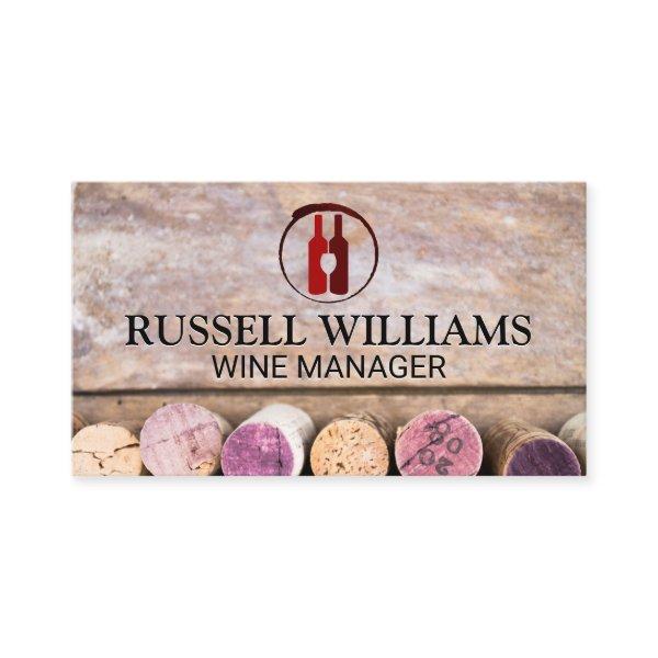 Wine Bottles and Glass | Corks on Table