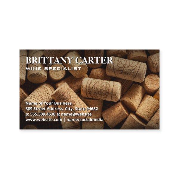 Wine Cork Piles